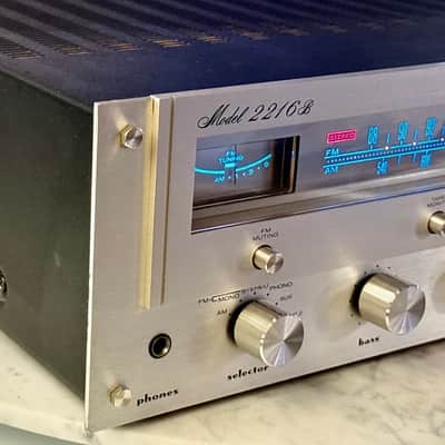 πΆβ¨ Marantz 2216B Vintage Stereo Receiver β Serviced/Cleaned, LED Dial, Ultrasonic-Cleaned Knobs, Tested Working image 4