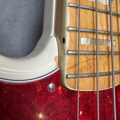 Vintage Fender Jazz Bass Left-Handed USA Circa 1977–1978 – Bartolini Upgrade – Hardshell Case image 20