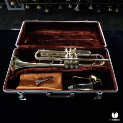F.E. Olds Ambassador trumpet case mouthpieces GAMONBRASS image 1