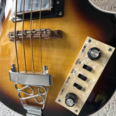 Tokai VB68 Violin Bass – Vintage Sunburst – w/ Gig Bag – Limited Availability image 4
