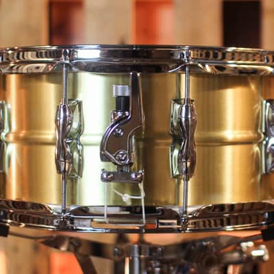 Yamaha 14x6.5 Recording Custom Brass Snare Drum - RRS1465 image 2