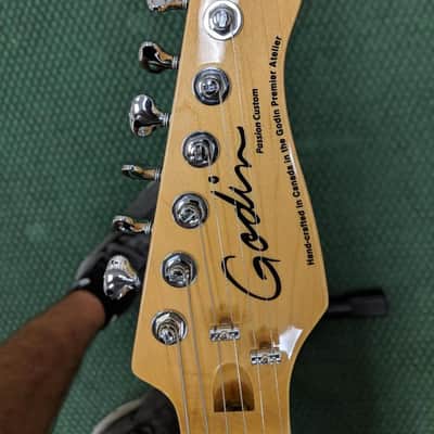 Godin Passion Custom 2018 Whiskey Burst image 3
