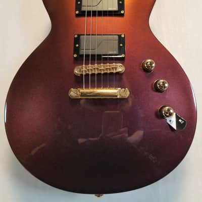 ESP LTD EC-1000 Electric Guitar, Set Neck, Gold Andromeda w/ESP Form Fit Case image 8