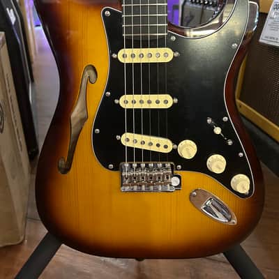 Fender Suona Stratocaster Thinline Violin Burst / 7lbs. 0.5 oz. #US23066201 image 8