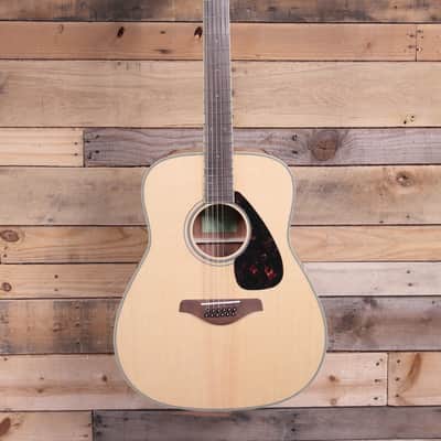 Yamaha FG820-12 12-String Acoustic Guitar Natural image 4