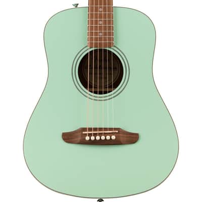 Fender California Standard Redondo Mini with Bag Surf Green image 1