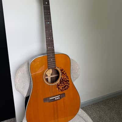 Blueridge BR-160 Historic Series Dreadnought Acoustic Guitar Natural w/ Abalone Inlay image 9