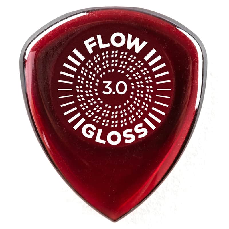 Dunlop 550R300 Flow Gloss Ultex 3mm Guitar Picks (12-Pack) image 1
