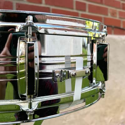 Vintage Yamaha SD-550MA Made In Japan Chrome Over Steel Snare Drum - 1980's image 6