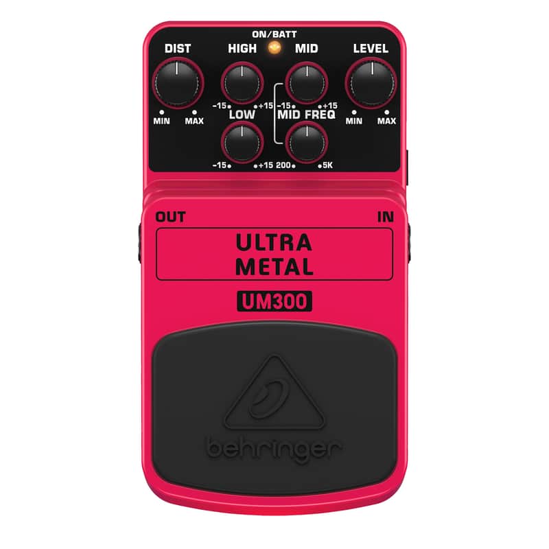 Behringer UM300 Heavy Metal Distortion Pedal image 1