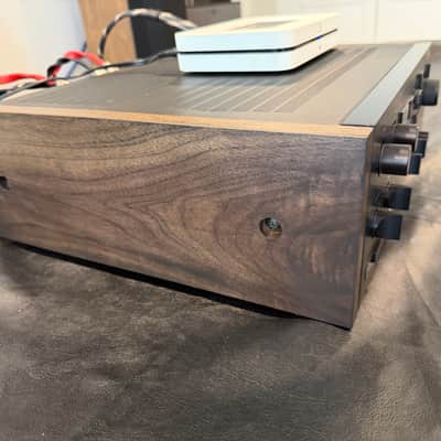 Pioneer A-88X 1984 - Black with walnut side panels image 7