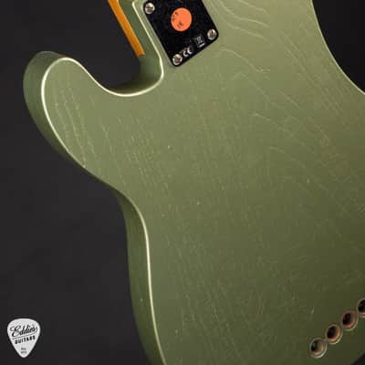 Fender Custom Shop Faded Aged Custom 1951 Precision Bass - Sage Green Metallic/Summer Showcase Event Instrument #XN04327 image 12