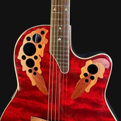 Ovation Celebrity CSE-44 Midbowl Electro-Acoustic Guitar image 5