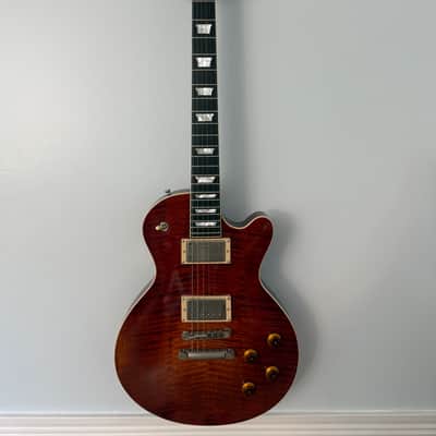Eastman SB59/v-AMB Solid Body Single Cutaway 2010s Antique Amber Varnish image 2