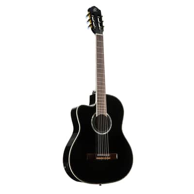 Ortega RCE145LBK NT Lefthand Black, incl. Gigbag - Lefthand Classical Guitar image 9