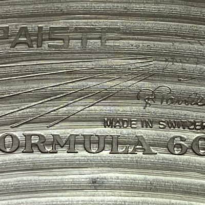 Paiste 20" Formula 602 "Pre-Serial" Ride Cymbal image 4