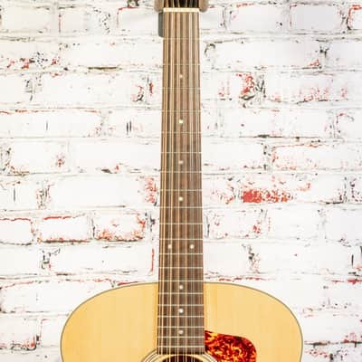 Guild - F2512e - 12 String Acoustic Electric Guitar, Natural - w/Bag - x2055 - USED image 4