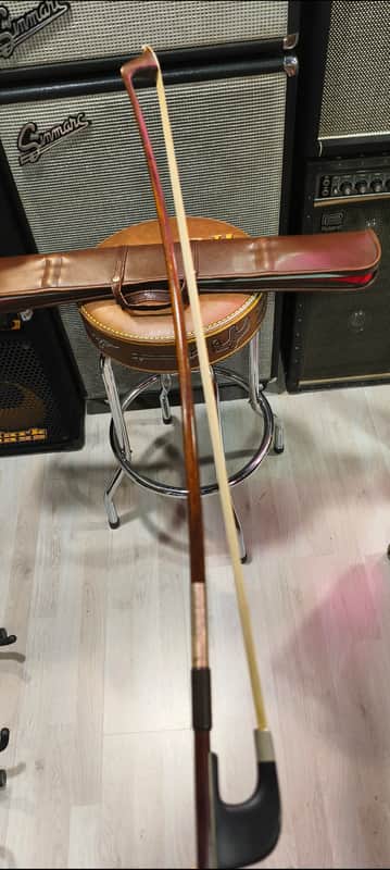 PFRETZCHNER German Double Bass Bow 1950 image 1