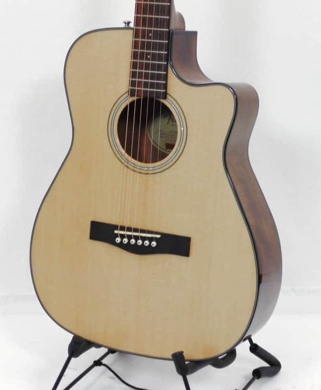 Fender CF-140SCE NAT アコースティックギター Fender CF140SCE Acoustic Electric Guitar Natural | Reverb