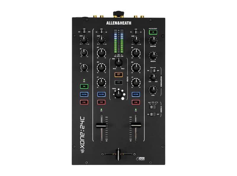 Allen & Heath Xone:24C 2-Channel Analog DJ Mixer + Interface image 1
