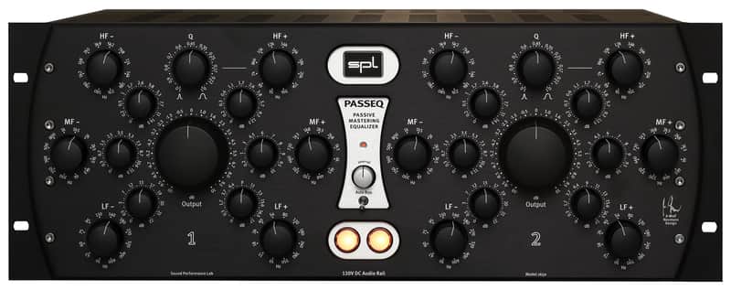 SPL 1650 Passeq 2-Channel Mastering Equalizer 2012 - Present - Black image 1
