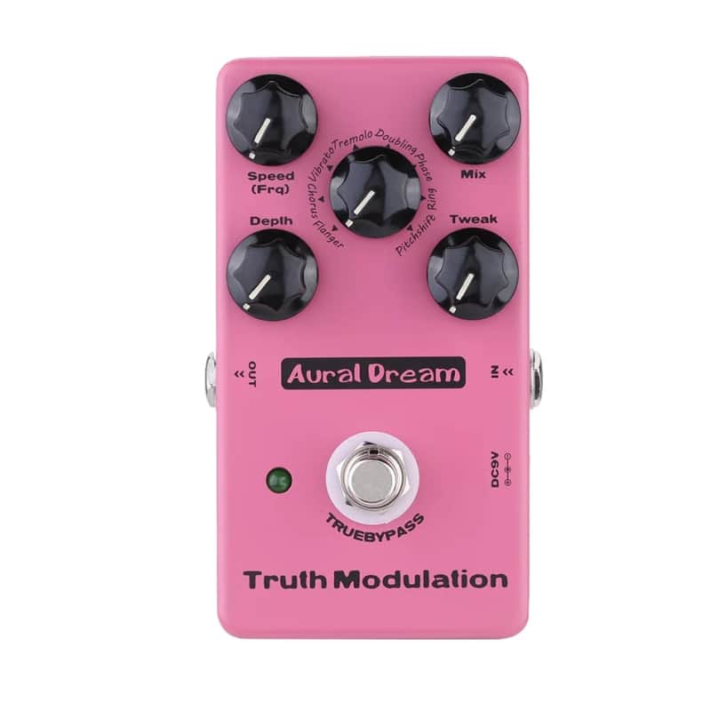 Aural Dream Truth Modulation Pedal,8 Effects including Flanger,Chorus,Pitchshift,Tremolo,Phase,Vibrato;True Bypass,price include the import duty for US buyer image 1