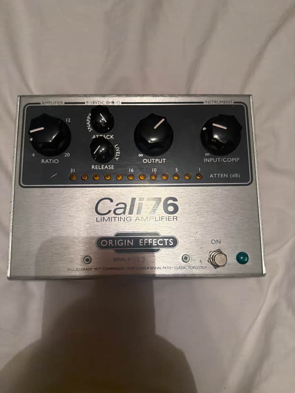 Origin Effects Cali76-TX Limiting Amplifier 2010s - Silver image 1