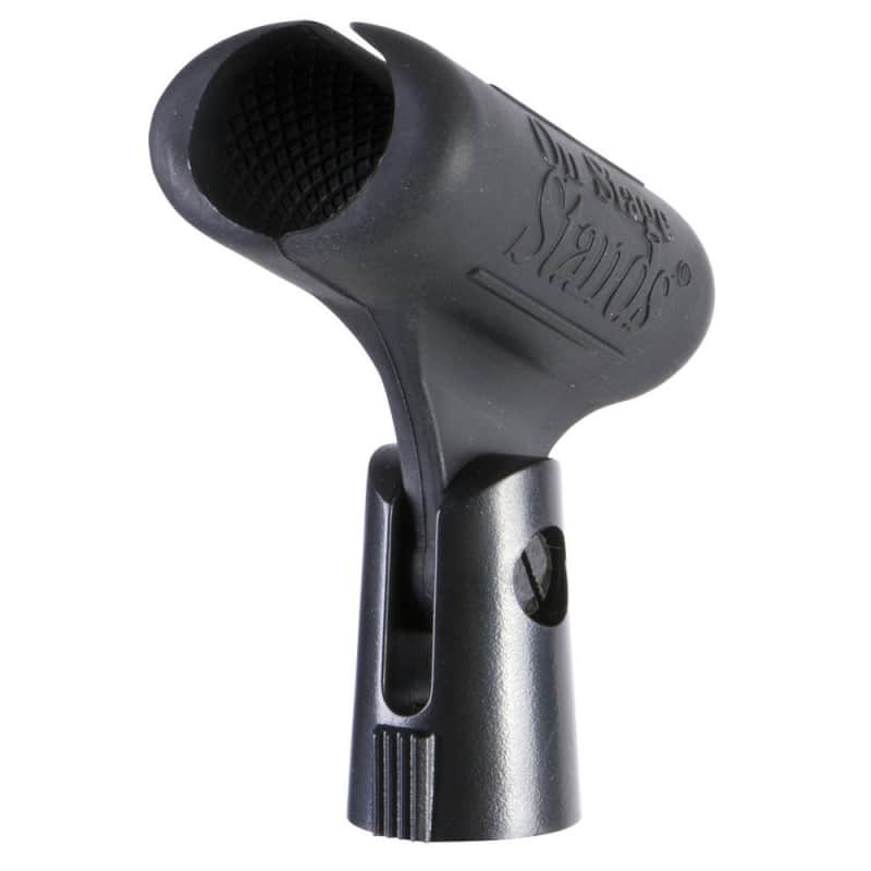 On-Stage Unbreakable Standard Rubber Mic Clip image 1