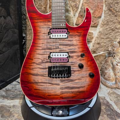 Schecter USA Custom Shop Sunset 24 6 w/HSC and BKP Unity Pickup Upgrade image 3