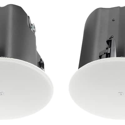 (4) JBL Control 418C/T 8" Commercial 70v Ceiling Speakers+Crown Amp 4 Restaurant image 2