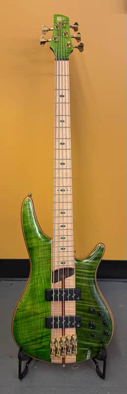 Ibanez SR5FMDX-EGL Premium Soundgear 2022 - 2023 - Emerald Green Low Gloss image 1