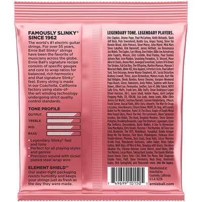 Ernie Ball Guitar Strings Zippy Slinky Nickel Wound Electric 7-36 Gauge image 2