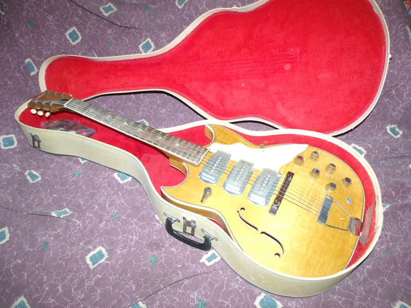 激レアビンテージAirline kay バーニー・ケッセル　年末年始値下げ Vintage 1960's Airline Kay Barney Kessel Swingmaster EXC | Reverb