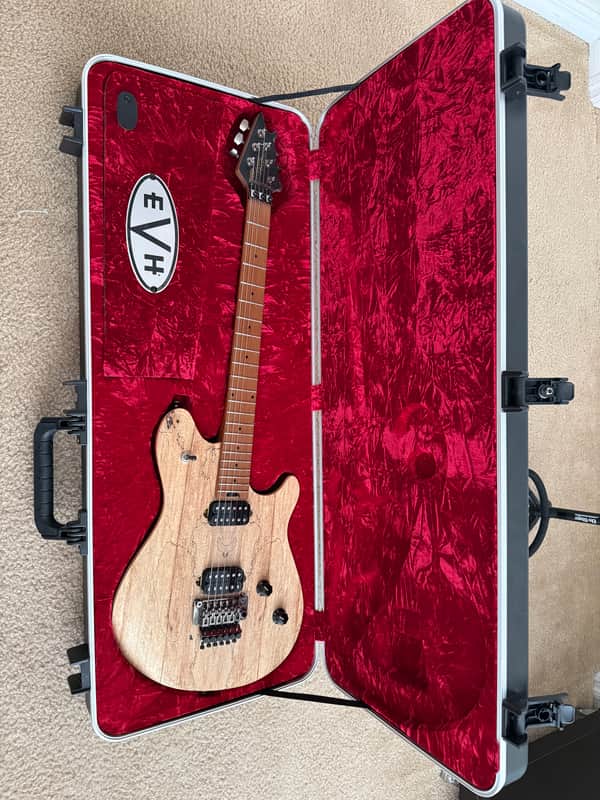 EVH Wolfgang WG Exotic Spalted Maple *Includes Hard Case & Tremelo Upgrade image 1
