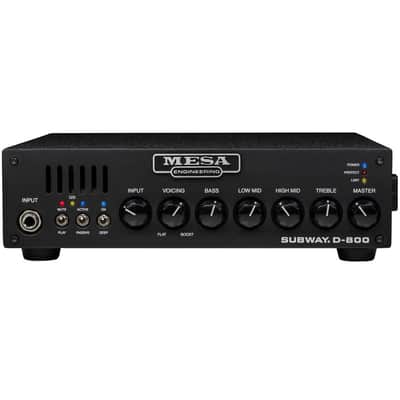 Mesa Boogie Subway D-800 800-Watt Bass Amp Head | Reverb