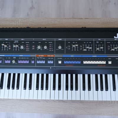 Roland Jupiter 6 61-Key Synthesizer Black image 1