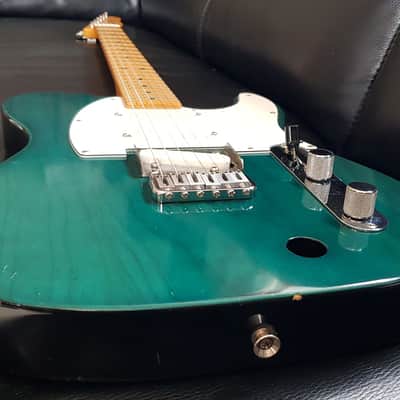 Fender Status Quo Francis Rossi Signature Telecaster. Japan 2003. Satin Trans Green. Super Rare!+H/C image 16