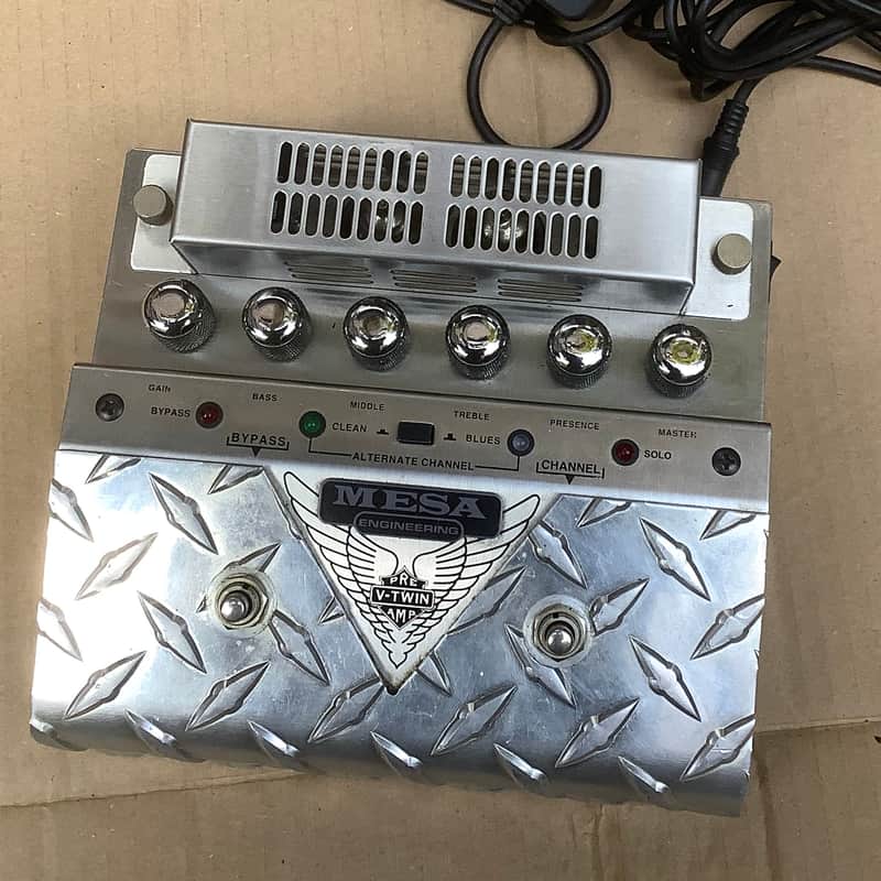 Mesa Boogie V-Twin 1990s - Chrome tube preamp pedal image 1