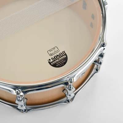 Sonor Kompressor 13 In. x 7 In. Beech Snare Drum (KS-1307-SDW-NAB) image 5