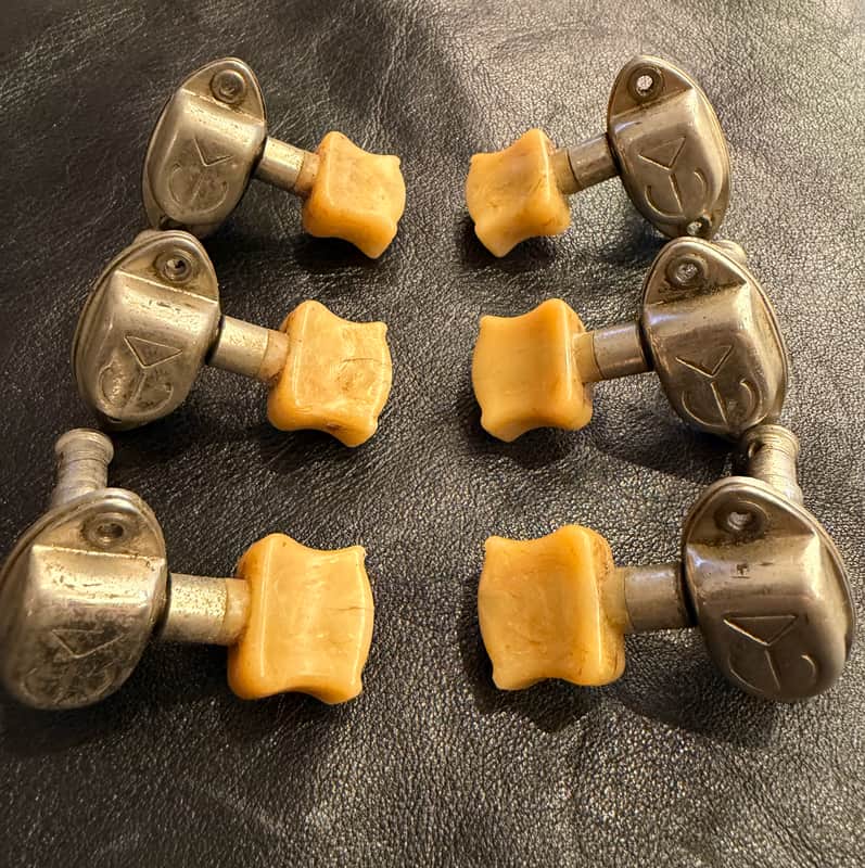 Epiphone Kolb Tuners - Nickel 1950’s - Nickel image 1