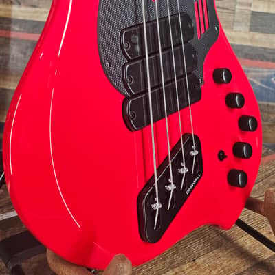 Dingwall Combustion NG3 4-string, Fiesta Red, New 2026 Hardware - IN STOCK image 5