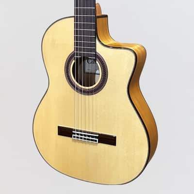 Cordoba GK Studio Nylon String Acoustic Electric Guitar - Natural image 3