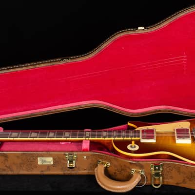 Gibson Custom Shop Willcutt Cavern Collection 1959 Les Paul Standard Murphy Lab Ultra Light Aged Green Lemon Fade Chambered (660) image 7