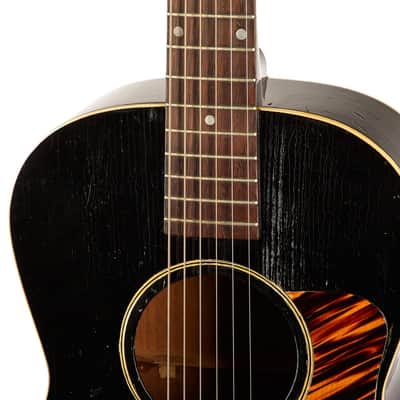 Gibson L-00 Black (Overspray) (Pre-Owned, Circa 1937-8, VG+) #2997X image 6