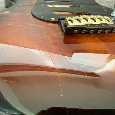 1986 Ibanez RG53 Body Antique Violin w/Powe Rocker Special Tremolo Made in Japan image 7