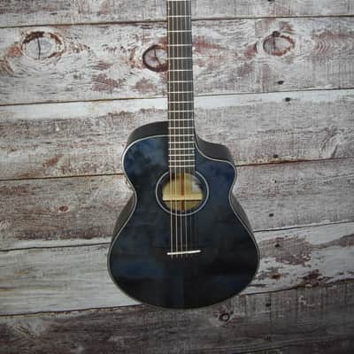 Breedlove Oregon Companion Stormy Night CE - Figured Myrtlewood 2023 - Stormy Night USA image 1
