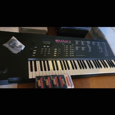 E-MU Systems Emax II 61-Key 16-Voice Sampler Workstation 1989 - Black