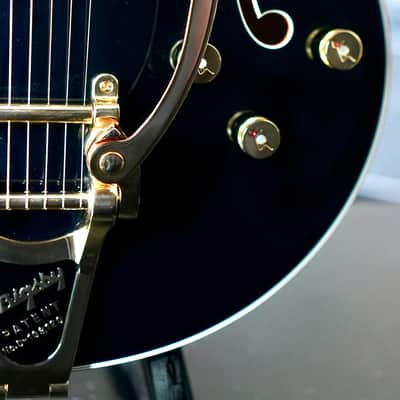 Gretsch Falcon Center Block LTD Double Cut w/Bigsby Ebony Board Midnight Sapphire 2025 image 4