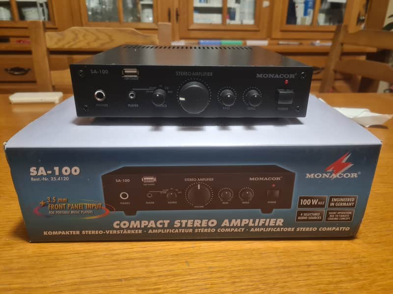 Monacor SA-50 2020 - black image 1