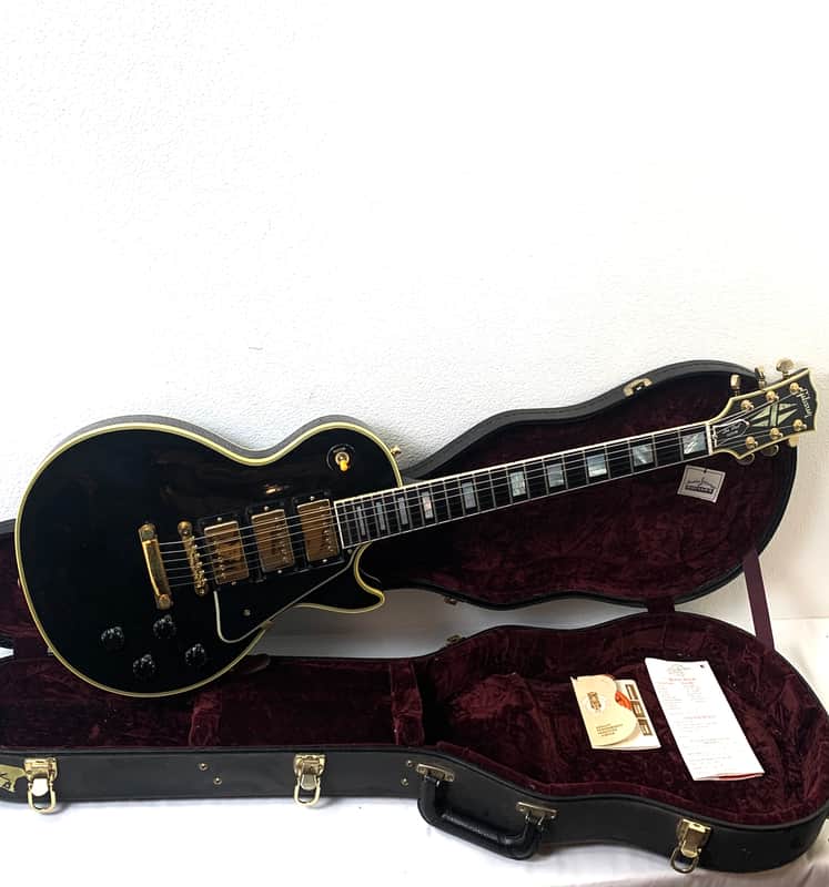 1999 Gibson Custom Shop Historic '57 Les Paul Custom Black Beauty image 1